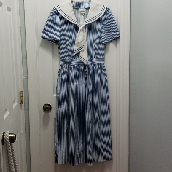 laura ashley sailor dress